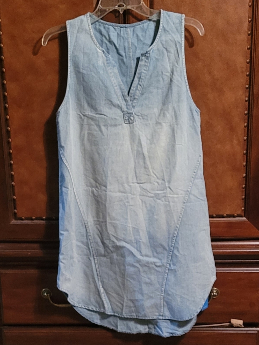 NWT Cupshe Denim Dress M - Picture 2 of 4
